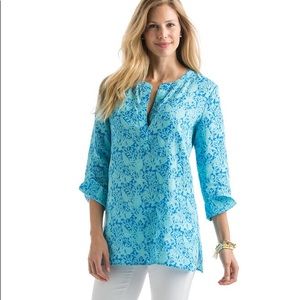 NWOT• Vineyard Vines Starfish & Coral Tunic Top